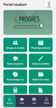 Download PROGRES WebEtu Education for Android screenshot 6