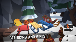 Download Sledge - snow mountain slide Arcade for Android screenshot 2