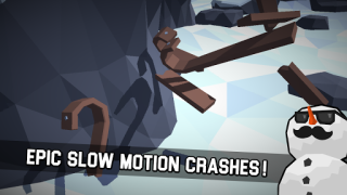 Download Sledge - snow mountain slide Arcade for Android screenshot 4
