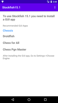 Download Stockfish 15.1 Chess Engine Table games for Android screenshot 3