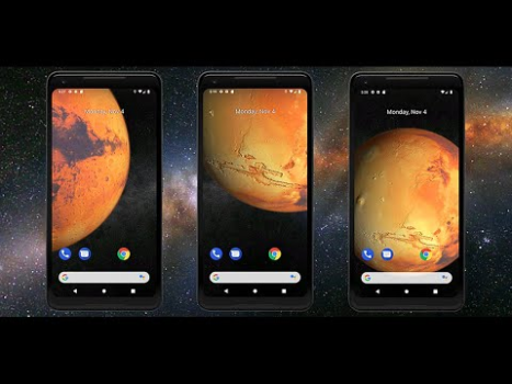 Download Mars 3D Live Wallpaper Personalization for Android screenshot 8