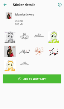 Download Islamic stickers for whatsapp Social for Android screenshot 3