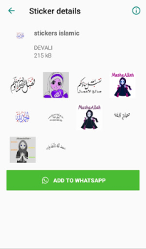 Download Islamic stickers for whatsapp Social for Android screenshot 4