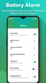 Download Battery Alarm Tools for Android screenshot 3