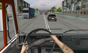 Download Traffic Hard Truck Simulator Race for Android screenshot 3