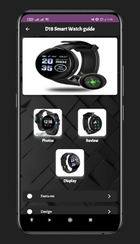 Download D18 Smart Watch guide Tools for Android screenshot 2