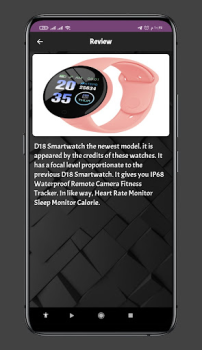 Download D18 Smart Watch guide Tools for Android screenshot 4