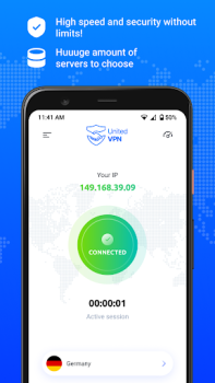 Download United VPN: Fast & Trusted Tools for Android screenshot 2
