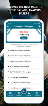 Download Goal Filter - Football Stats Sport for Android screenshot 6