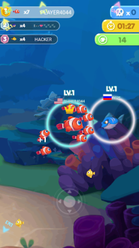 Download Fish Go.io 2 Casual for Android screenshot 2