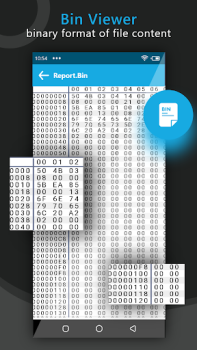 Download Bin File Opener - Bin Viewer Tools for Android screenshot 3