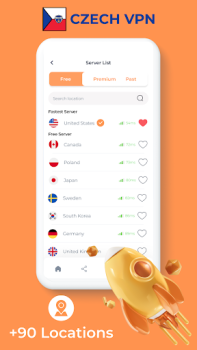 Download Czech Republic VPN Fast Proxy Tools for Android screenshot 3