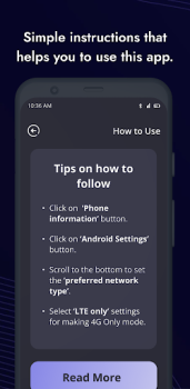 Download 4g only - 5g Switcher (5g/4g) Tools for Android screenshot 6