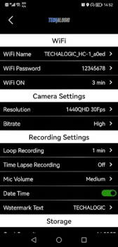 Download HC-1 Helmet Cam Tools for Android screenshot 3