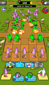 Download Merge Defense: Banban Fusion Arcade for Android screenshot 2
