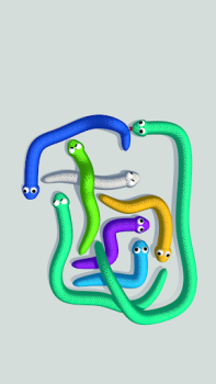 Download Tangled Snakes Puzzles for Android screenshot 2