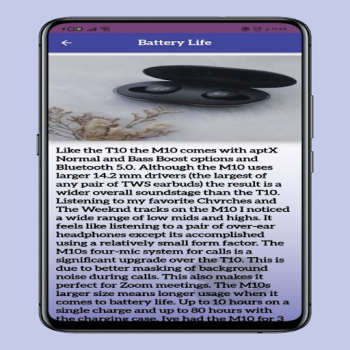 Download M10 TWS earbuds smart help Tools for Android screenshot 3
