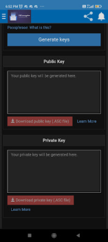 Download Pgp Encrypter Tools for Android screenshot 2