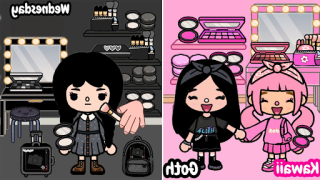 Download Toca Wednesday Boca Addams HD Personalization for Android screenshot 4