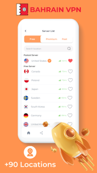 Download Bahrain VPN - Private Proxy Tools for Android screenshot 3
