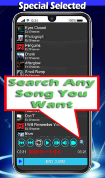 Download Ed Sheeran Eyes Closed Music and audio for Android screenshot 2