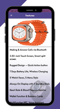 Download Smart Watch S8 Ultra Guide Tools for Android screenshot 4