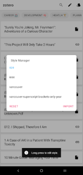 Download BibTex Manager Work for Android screenshot 3