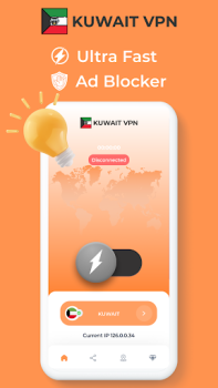 Download Kuwait VPN - Private Proxy Tools for Android screenshot 2