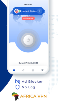 Download Africa VPN - Get Africa IP Tools for Android screenshot 2