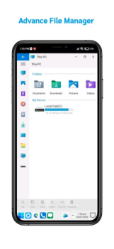 Download Computer win 11 launcher pro Tools for Android screenshot 2
