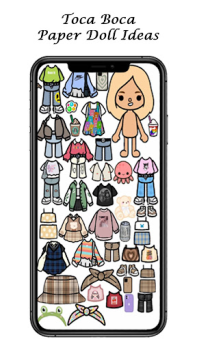 Download Toca Boca Paper Doll Ideas Personalization for Android screenshot 2