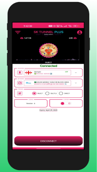 Download SK TUNNEL PLUS Tools for Android screenshot 2
