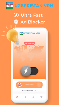 Download Uzbekistan VPN - Private Proxy Tools for Android screenshot 2