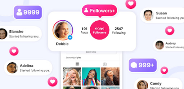 Download InsFan: Social Likes Booster Tools for Android screenshot 2