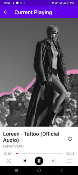 Download Loreen Tattoo Music and audio for Android screenshot 3