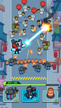 Download Alien Fight: Police vs Zombie Casual for Android screenshot 2