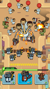 Download Alien Fight: Police vs Zombie Casual for Android screenshot 3