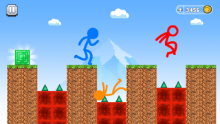 Download Stick-man Parkour Run Adventure for Android screenshot 2