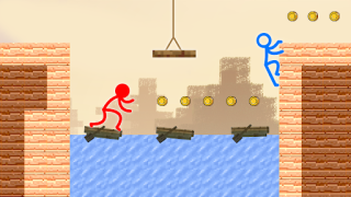 Download Stick-man Parkour Run Adventure for Android screenshot 4