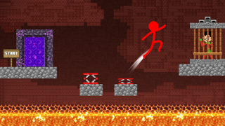 Download Stick-man Parkour Run Adventure for Android screenshot 6