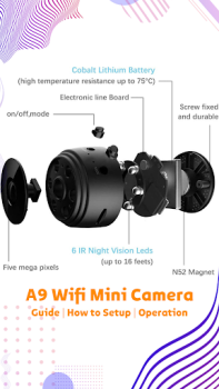 Download A9 Wifi Mini Camera App Guide Tools for Android screenshot 4