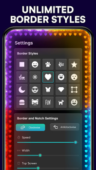 Download Edge Lighting - Colors Border Personalization for Android screenshot 4