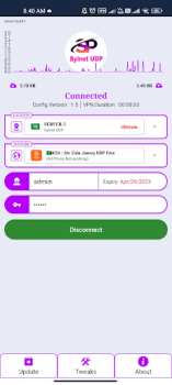 Download Sylnet UDP Contact for Android screenshot 3
