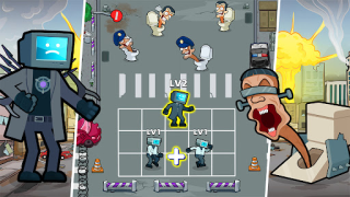 Download Merge War: Monster vs Cyberman Arcade for Android screenshot 2