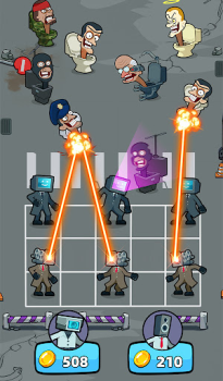 Download Merge War: Monster vs Cyberman Arcade for Android screenshot 5