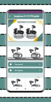 Download Earphones XY-70 TWS guide News & Magazines for Android screenshot 3
