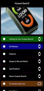 Download Huawei Band 8 Instructions Tools for Android screenshot 5