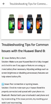 Download Huawei Band 8 Instructions Tools for Android screenshot 6
