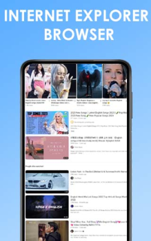 Download Web Browser- Internet Explorer Contact for Android screenshot 2