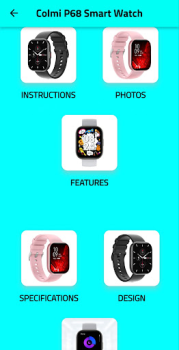 Download Colmi P68 Smart Watch Guide Life style for Android screenshot 2